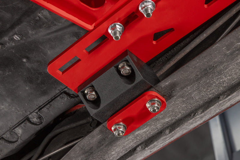 UMI Performance 3108-B Modular Adjustable Transmission Crossmember Black