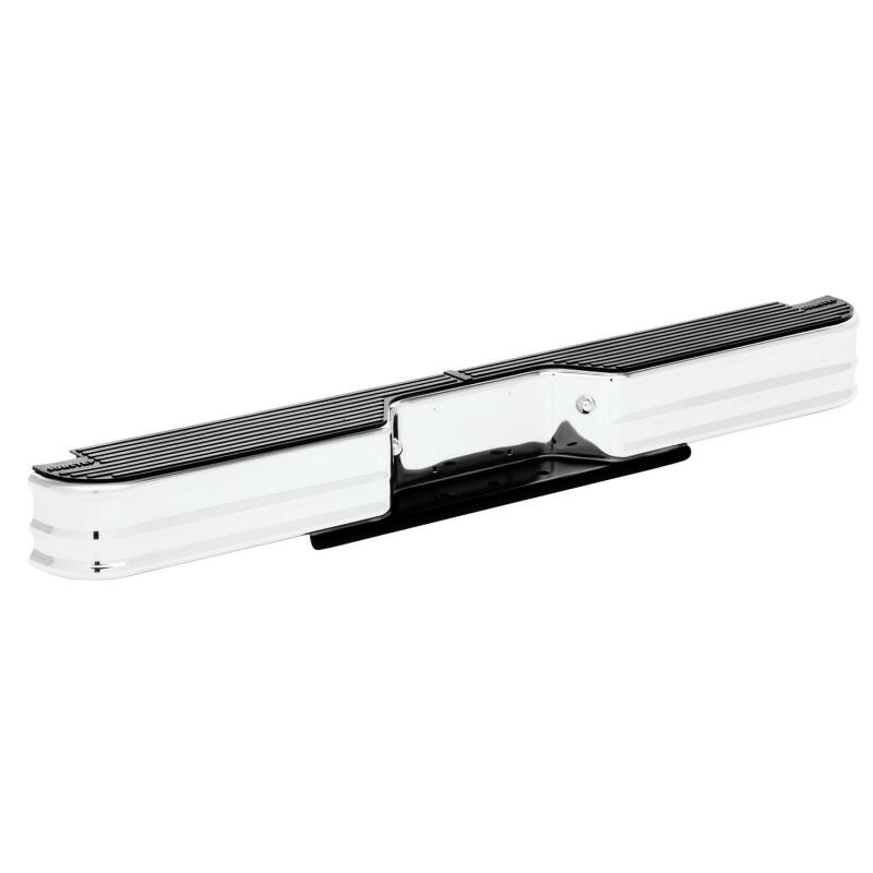 Westin 71001 Fey Surestep Universal Bumper for 1980-1996 Dodge/Ram/Mitsubishi/Toyota Chrome