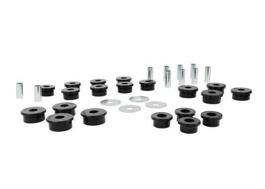 Whiteline WEK128 Rear Vehicle Essentials Bushing Kit for 1991-1997 Toyota Land Cruiser, 1996-1997 Lexus LX450