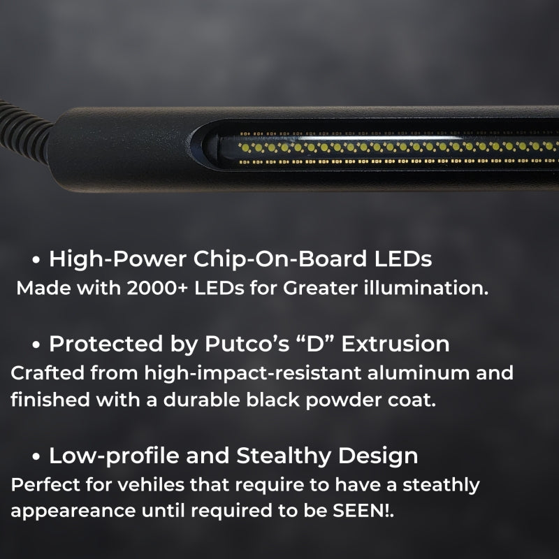 Putco for 2015-2023 Chevrolet Tahoe Blade Rocker Kits Sideliners - Red/Blue with White Override