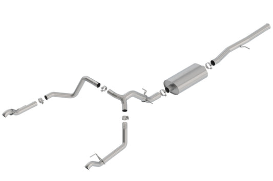 Borla 140771 19 Chevrolet Silverado/GMC Sierra 1500 6.2L SS Touring Catback Exhaust - #140771