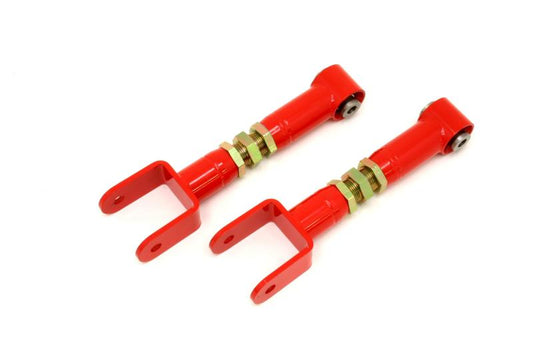 BMR 78-87 G-Body Upper Control Arms On-Car Adj. with Spherical Bearings - Red