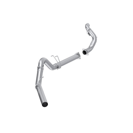 MBRP F250/F350/F450 PS CC/SC Steel 4in Filter-Back - No Muffler w/ DP