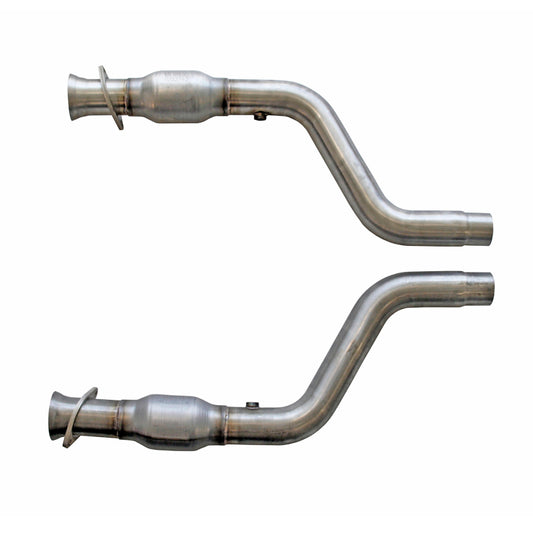 BBK Performance 1796 Short Mid X-Pipe with Catalytic Converters (2-3/4 in) for 2005-2008 Chrysler 300, Dodge Charger / Magnum (5.7L Hemi)