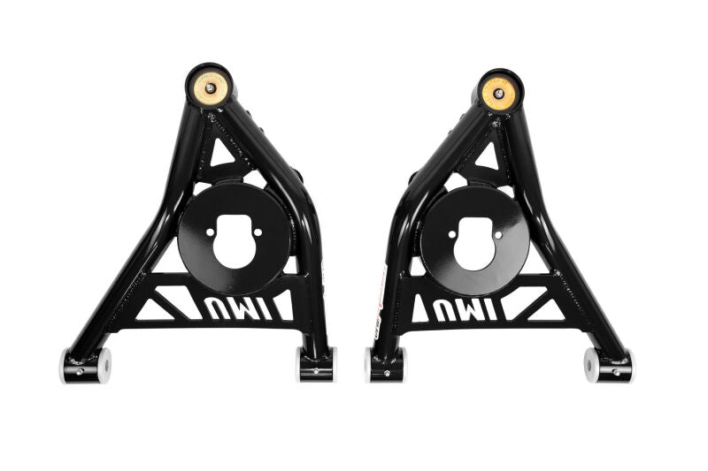 UMI Performance 2652-B Front Lower A-Arms Delrin Black for 1973-1977 GM A-Body