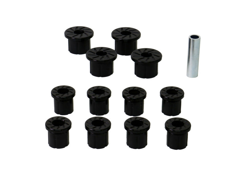 Whiteline W73469 Rear Leaf Spring Shackle Bushing Kit for 1984-1989 Toyota 4Runner, 1984-1989 Toyota Pickup