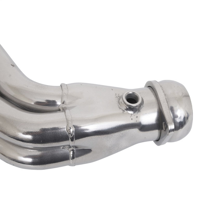 BBK Performance 40210 Long Tube Headers with High Flow Catalytic Converters 1-3/4 Silver Ceramic for 2010-2015 Chevrolet Camaro SS / ZL1 (6.2L)