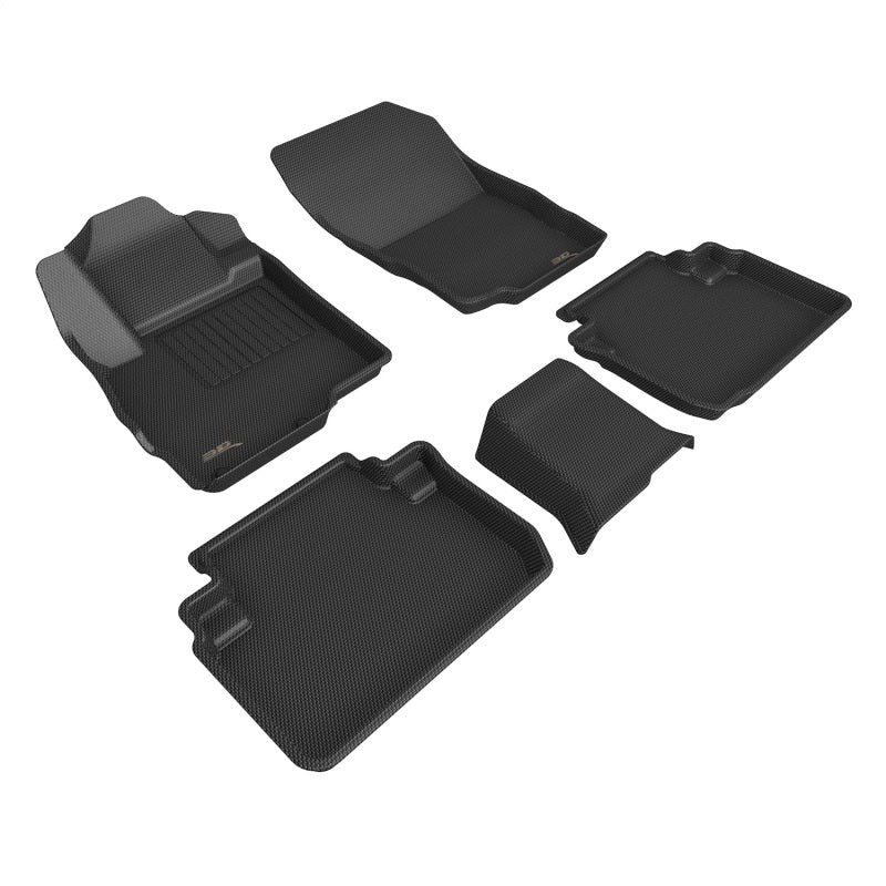 3D MAXpider Kagu Front & Rear Floor Mats for 2018-2023 Mitsubishi Eclipse Cross