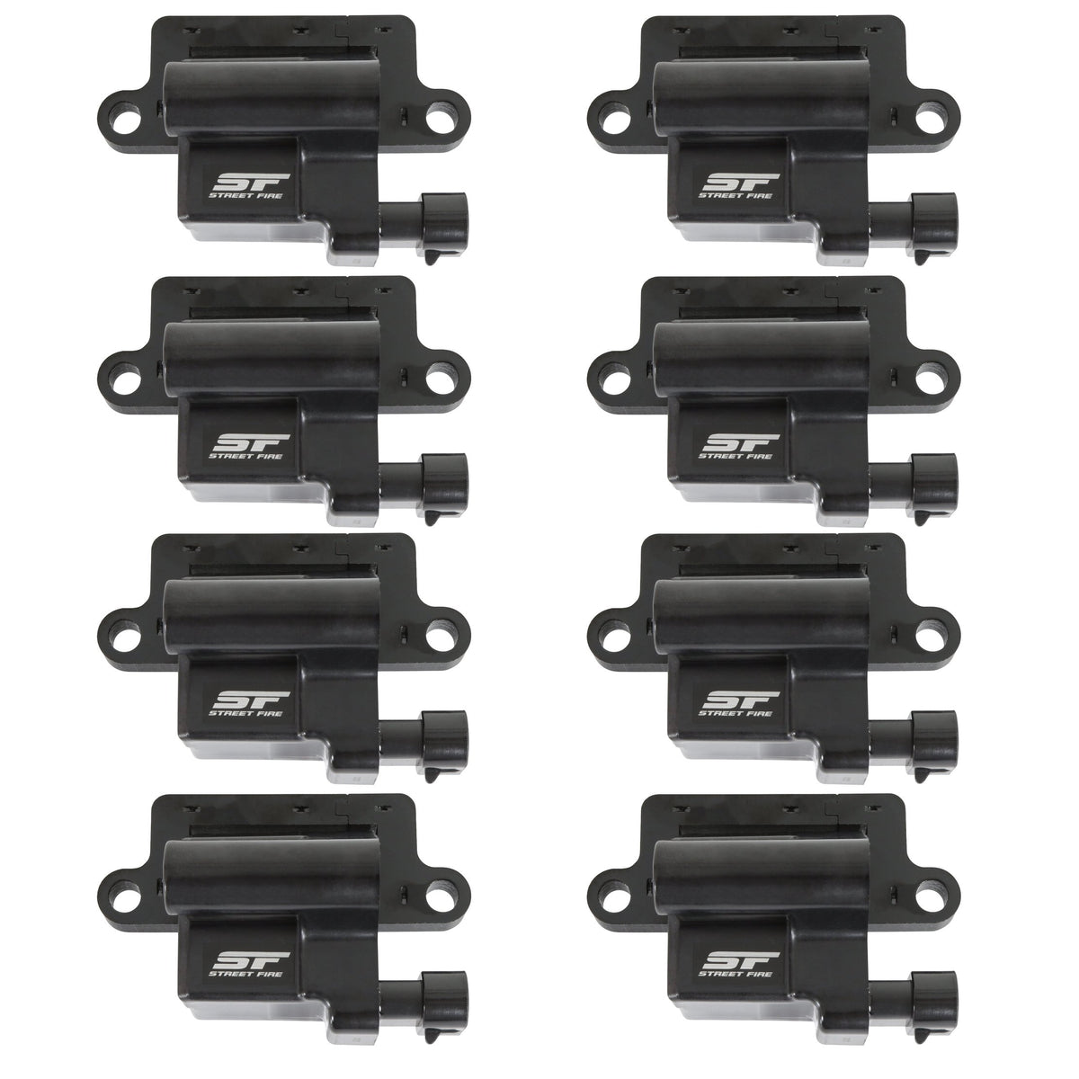 MSD 55108 Street Fire Ignition Coils - GM LS 1999-2009 L-Series Truck Square - 8-Pack
