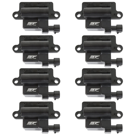 MSD 55108 Street Fire Ignition Coils - GM LS 1999-2009 L-Series Truck Square - 8-Pack