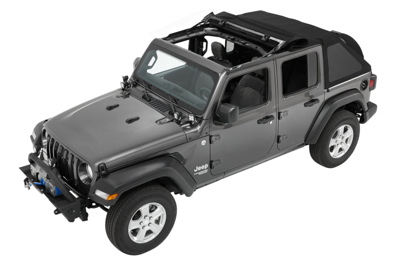 Bestop 18-26 for Jeep Wrangler JL 4-Door Trektop (Black Diamond)