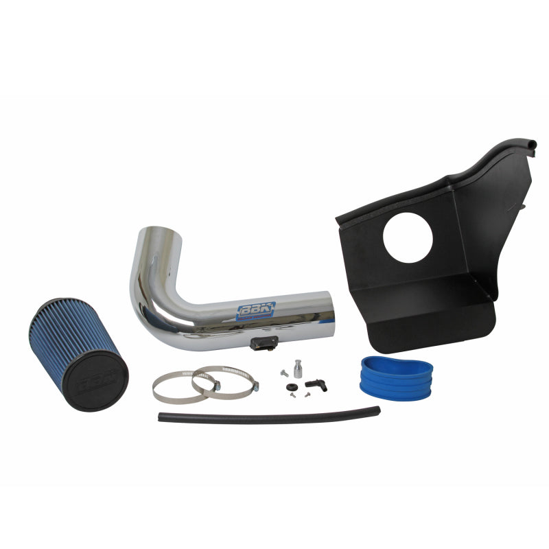 BBK Performance 1771 Cold Air Intake Kit Chrome for 2010-2015 Chevrolet Camaro SS 6.2L Excluding ZL1