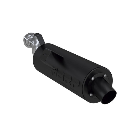 MBRP 08-09 Polaris Sportsman 800 Twin Slip-On Exhaust w/Perf. Muffler