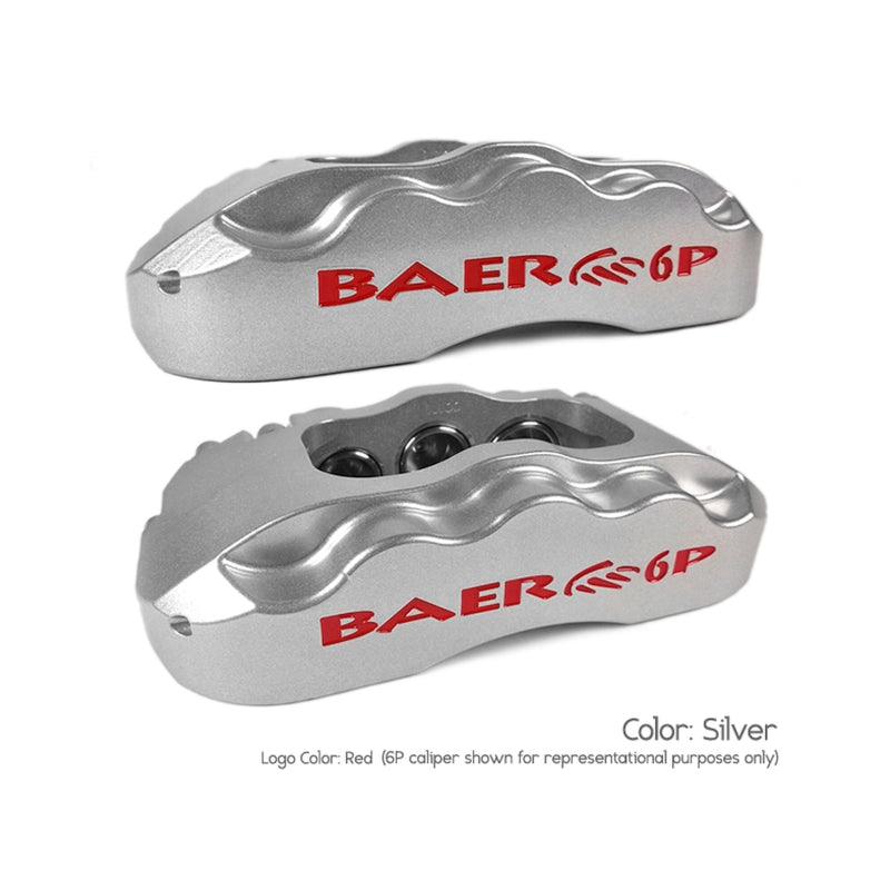 Baer Brakes 69-70 Chevrolet Biscayne STD Studs 13in Track4 Front SDZ Brake Kit - Silver