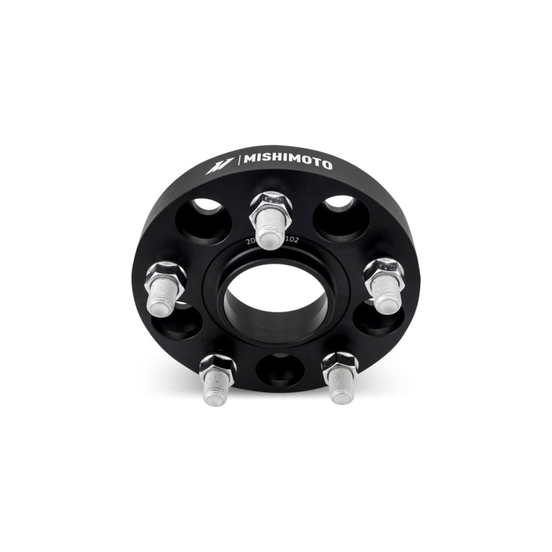 Mishimoto Wheel Spacers - 5x120 - 64.1 CB - M14 x1.5 - 25mm - BK - #MMWS-013-250BK
