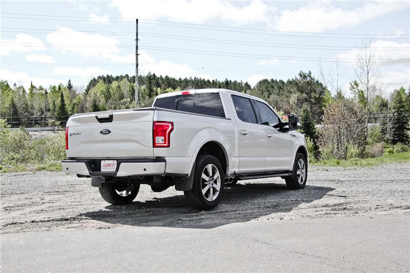 MBRP 15-16 Ford F-150 2.7L/3.5L/5.0L 3in Cat Back Pre-Axle Dual Exit ALU