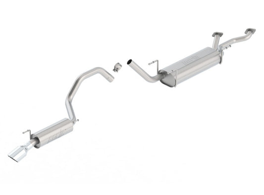Borla 14814 98-04 Lexus LX470/Toyota Land Cruiser Stainless Steel Catback Exhaust - #14814