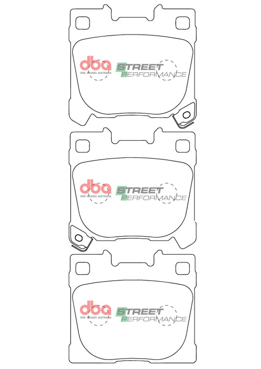 DBA 2022+ Toyota GR Corolla SP Performance Rear Brake Pads