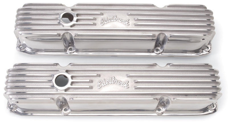 Edelbrock 4192 Valve Cover Classic Series Chrysler 383/440 CI V8 Polished