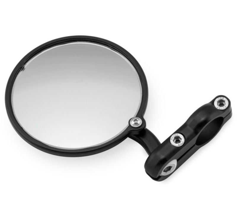 CRG Constructors HS-100-R Hindsight 3in Round Bar End Mirror Right Black