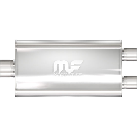 MagnaFlow 12587 Muffler Mag SS 22X5X11 2.5/3.50 D/C - #12587