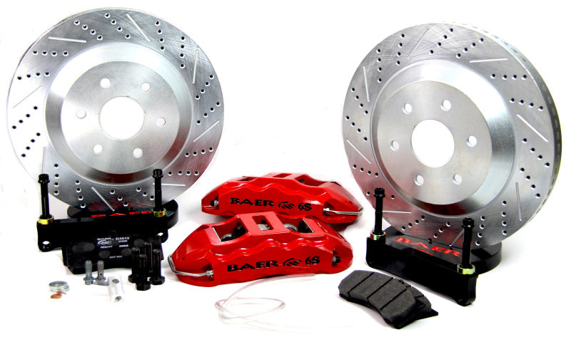 Baer Brakes 04-08 Ford F-150 15in Extreme Front SDZ Brake Kit - Comp Yellow — Fits 2004-08 F150 2wd Trucks