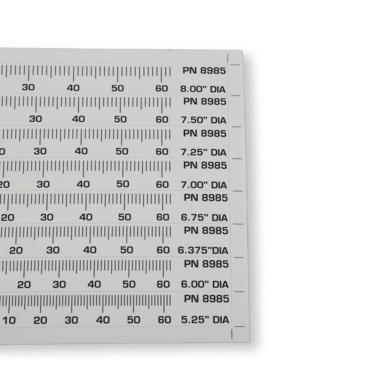 MSD 8985 Timing Tape - Harmonic Balancer - 5.25" to 8.00"