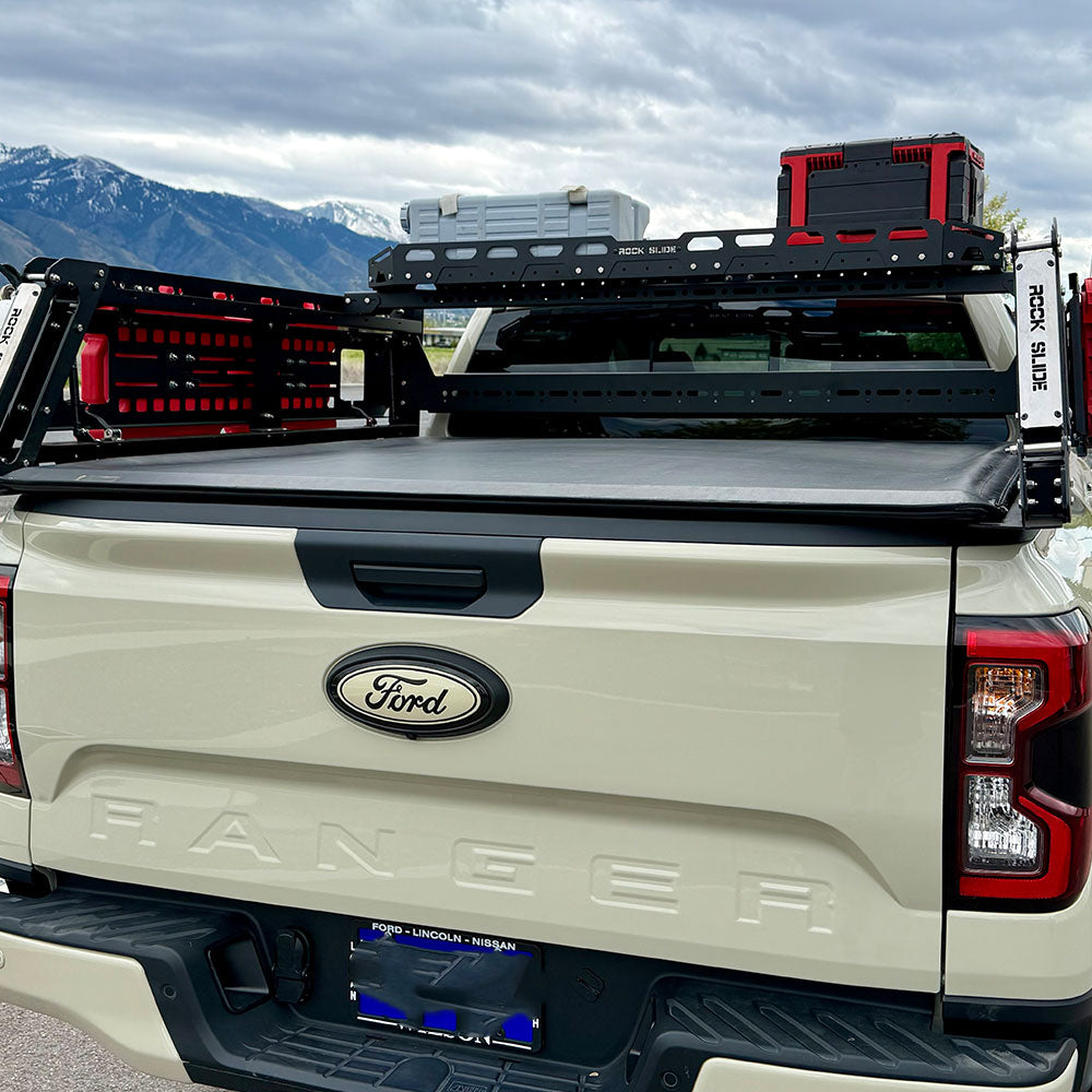 Rock Slide Engineering for 19-26 Ford Ranger Overland Basic Rack (3 Boxes)