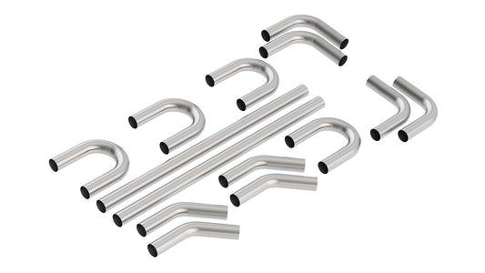 Borla 60592 Hot Rod Builder Kit 3 in OD T-304 Stainless Steel