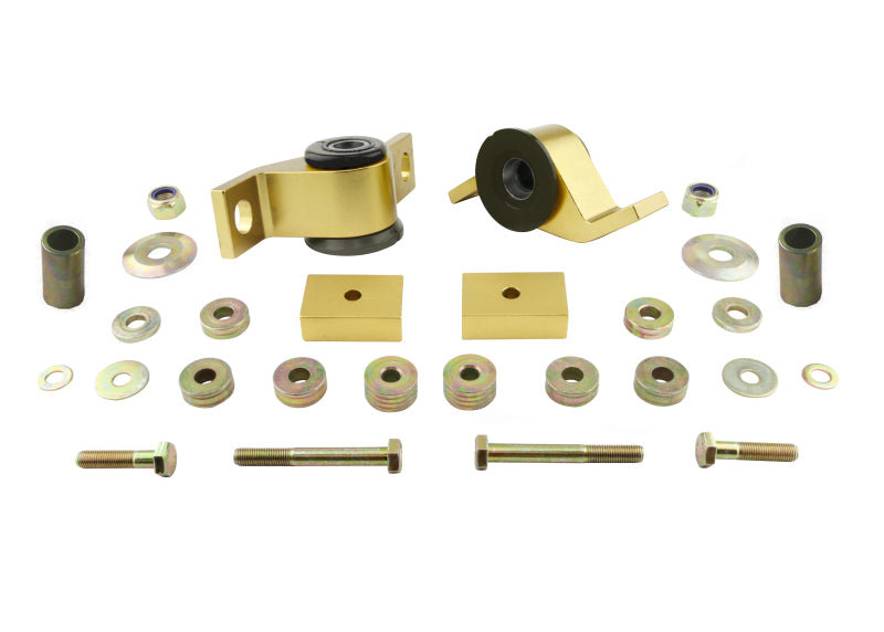 Whiteline KCA362 Front Comfort Anti-dive Caster Kit for 2002-2007 Subaru Impreza, 2005-2006 Saab 9-2X