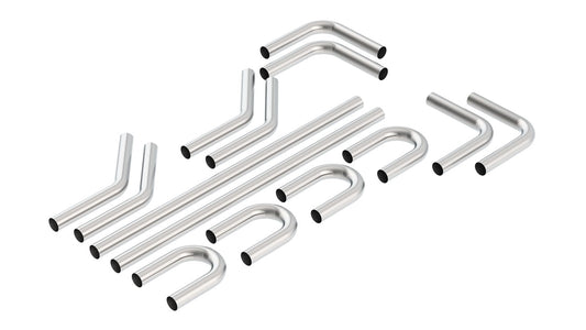 Borla 60630 Hot Rod Builder Kit 2.5 in OD T-304 Stainless Steel