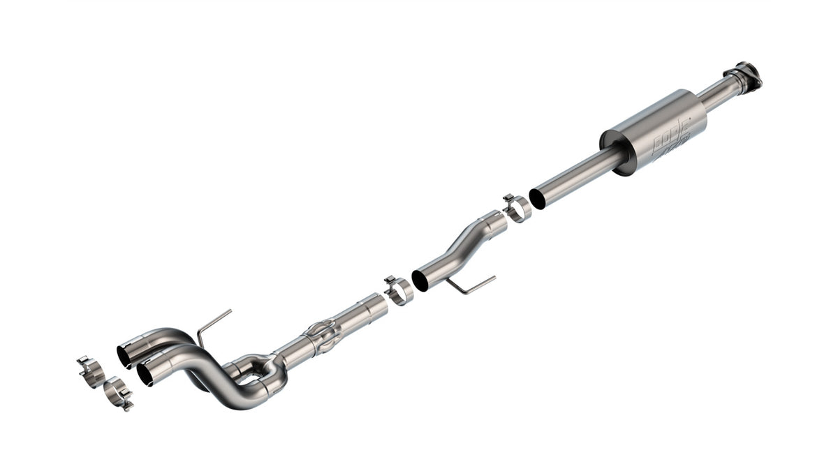 Borla 60732 Mid-Section Exhaust System ATAK for 2021-2026 Ford F-150 Tremor (3.5L V6)