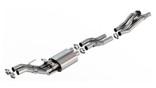 Borla 60737 Mid-Section Exhaust System ATAK for 2023-2026 Ford F-150 Raptor R (5.2L V8)