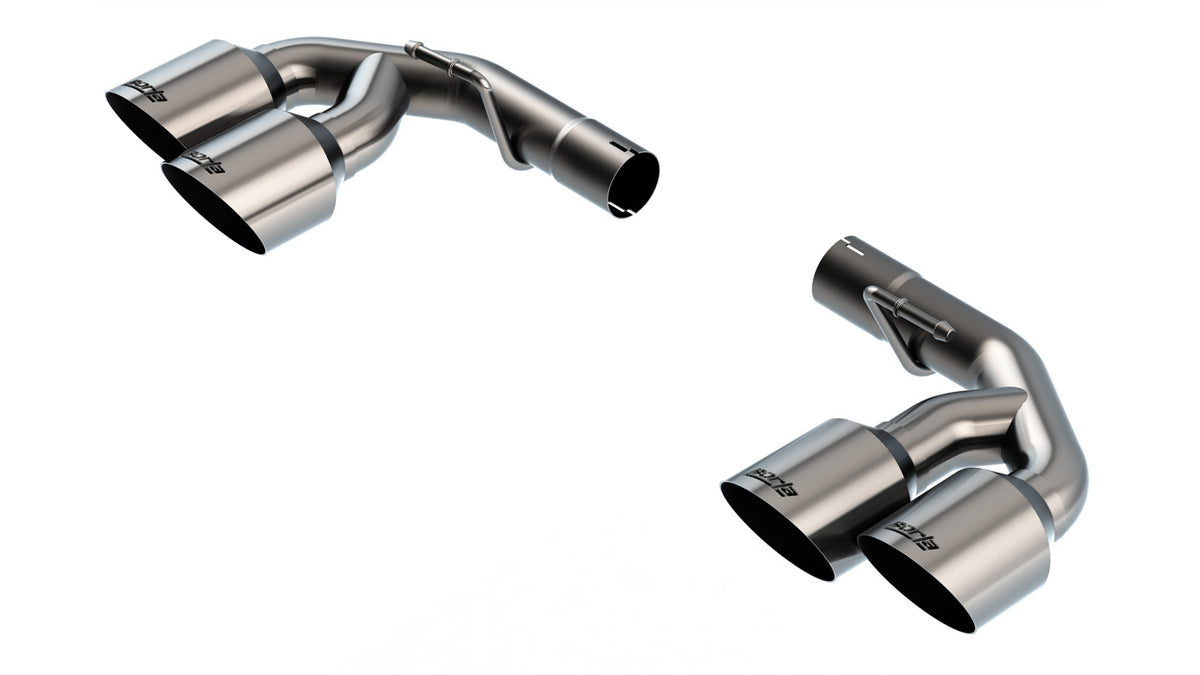 Borla 60749SB Tip Kit with Brushed Stainless Tips for 2021-2025 Audi SQ5 (3.0L V6)