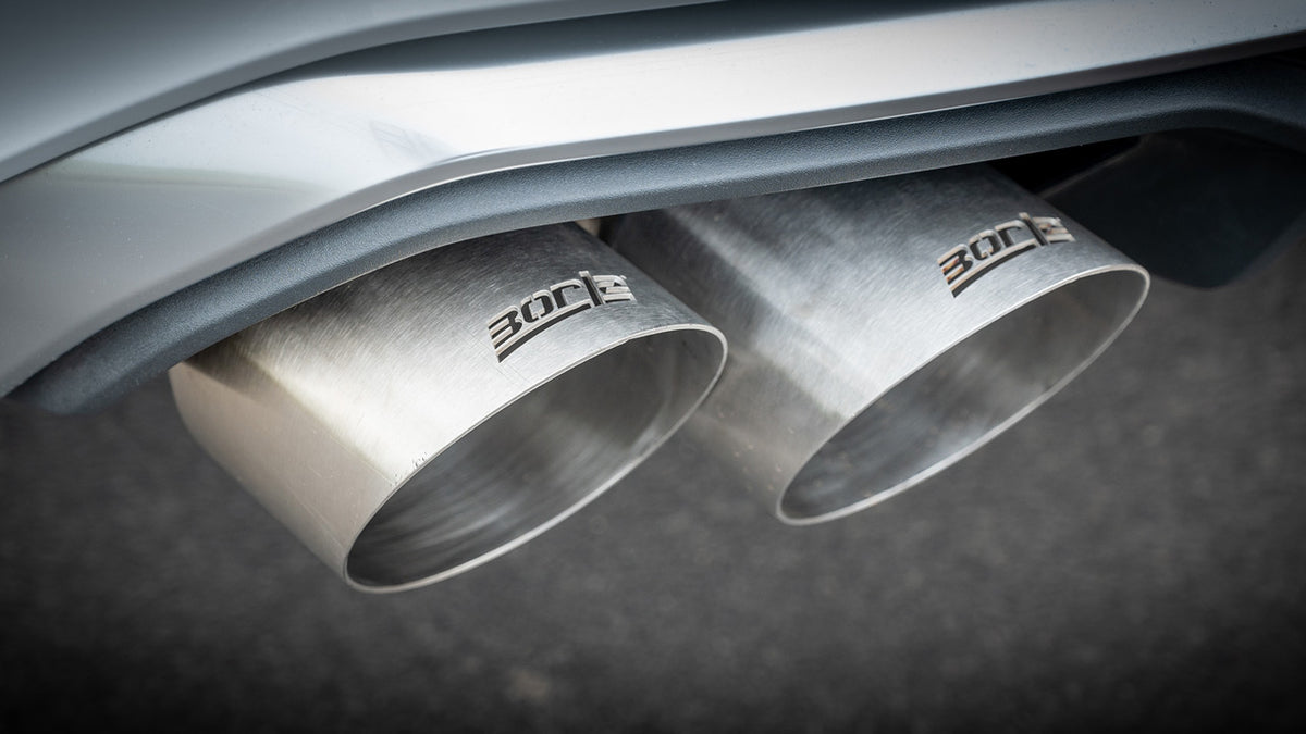 Borla 60749SB Tip Kit with Brushed Stainless Tips for 2021-2025 Audi SQ5 (3.0L V6)