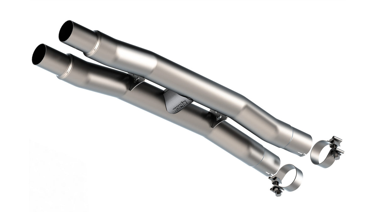 Borla 60752 H-Pipe for 2015-2023 Ford Mustang GT