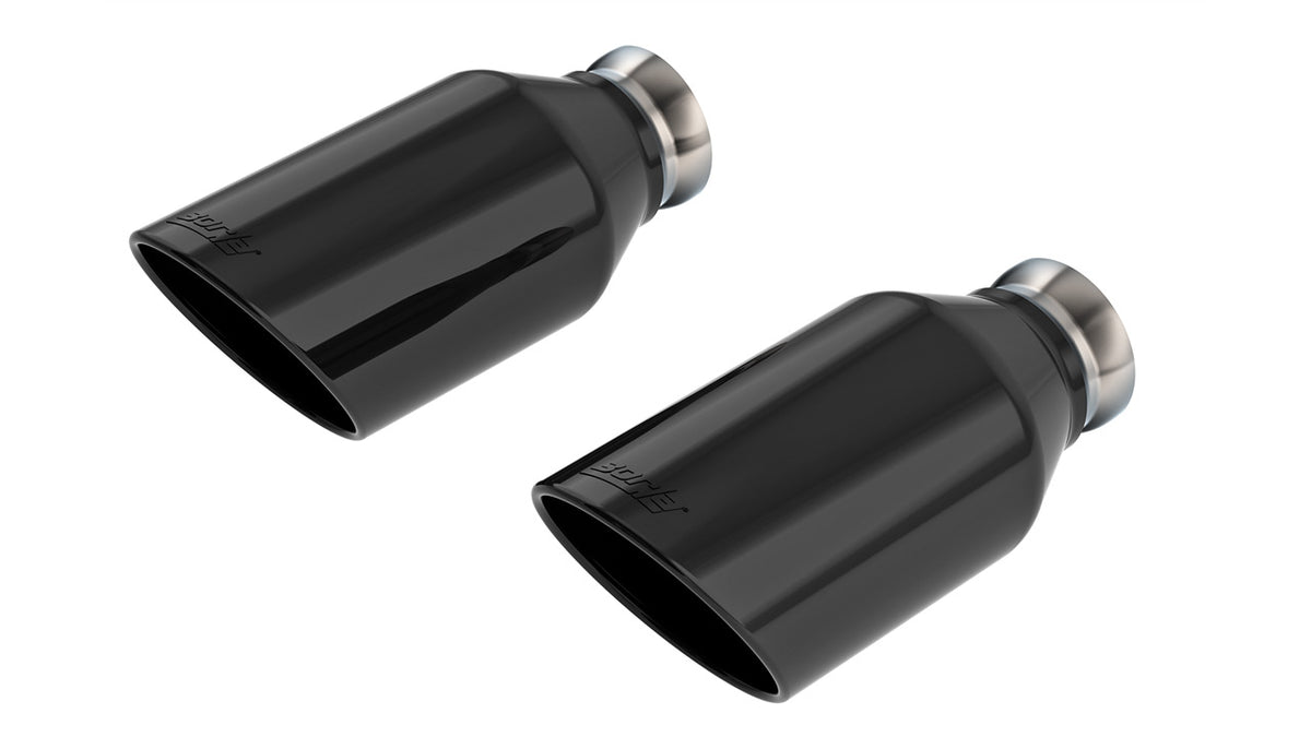 Borla 60754BC Tip Kit with Black Chrome Tips for 2025-2026 Ram 1500 (3.0L V6)