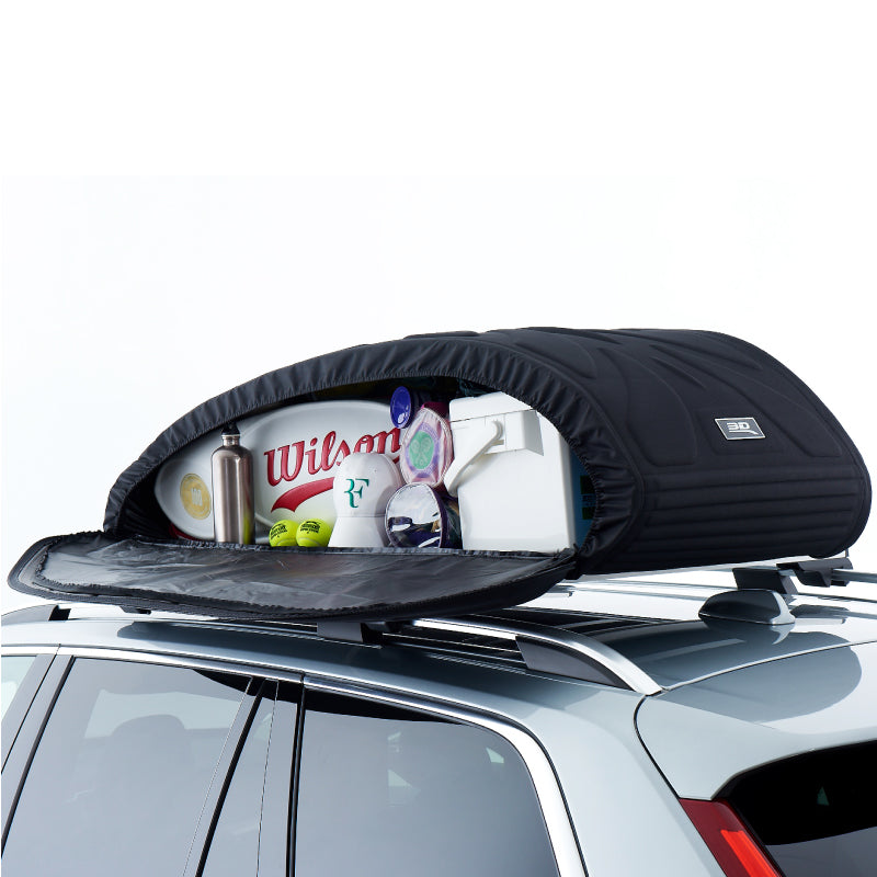 3D MAXpider Californian Foldable Roof Bag With Aluminum Base For Vehicles With Roof Bars