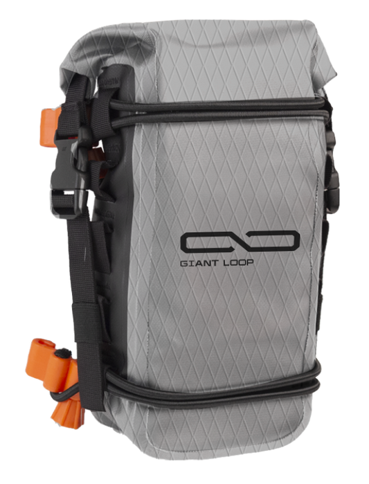 Giant Loop FDBG25-G Fender Bag Number Plate Bag 3.5L Gray Motorcycle