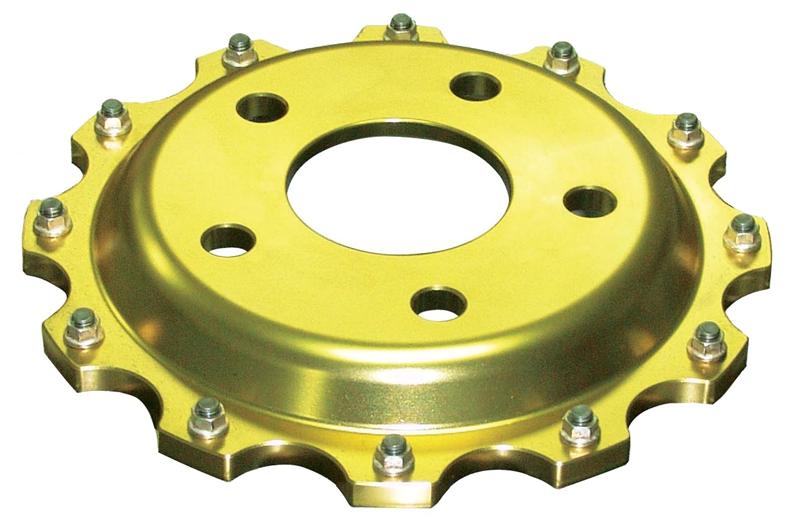 DBA 05-11 Lotus Elise Front 5000 Series Drilled & Slotted Ring
