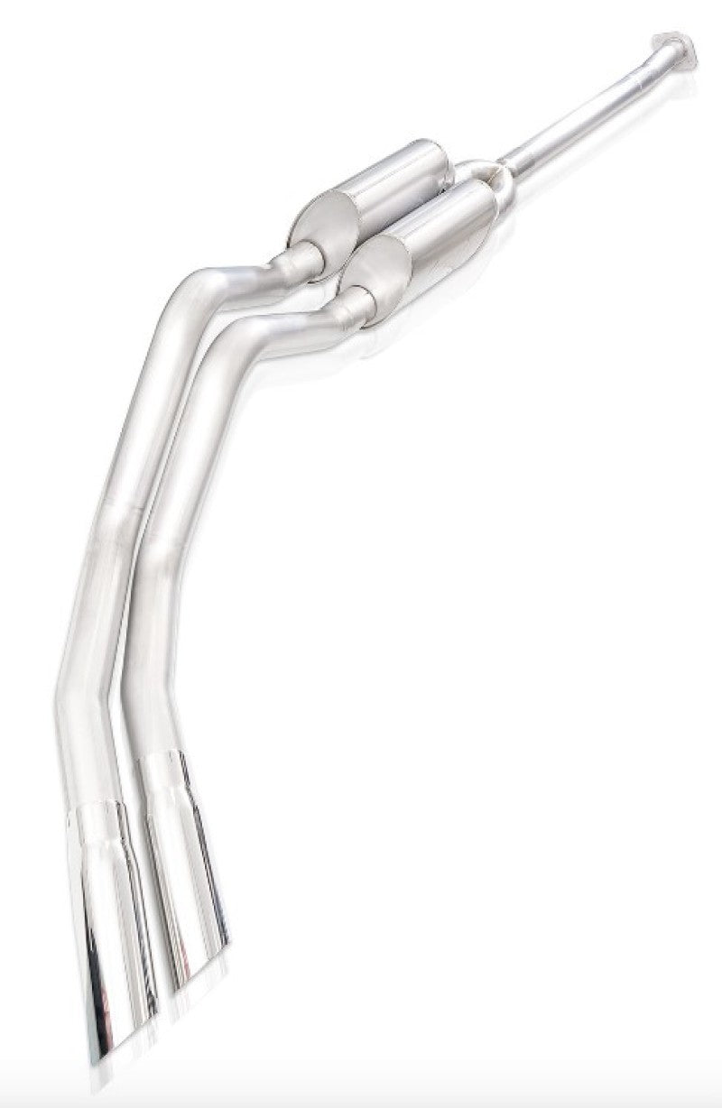 Stainless Works for 2015-2020 Ford F-150 5.0L Legend Catback Dual 3.5in Side Exit Polished Tips