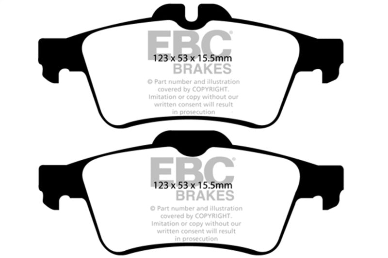 EBC 08-10 Chevrolet Cobalt 2.0 Turbo (SS) Ultimax2 Rear Brake Pads UD1095