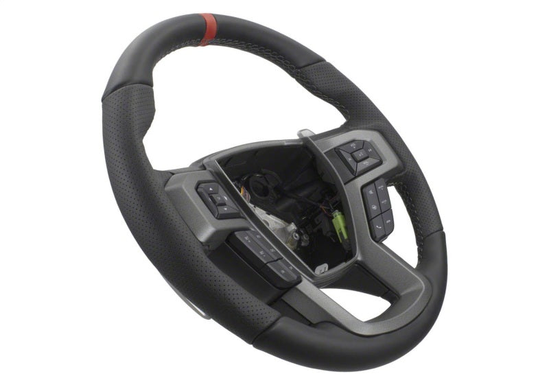 Ford Racing for 2015-2018 F-150 Raptor Performance Steering Wheel Kit - Red Sightline
