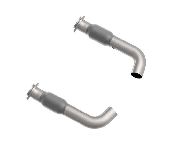 Kooks 11513300 for 2015 Ford Mustang GT 3in GREEN Cat Dual Conn. Pipes that go to OEM Out. SS