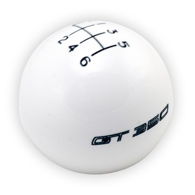 Ford Racing for 2015-2019 Mustang GT350 White 6-Speed Shift Knob