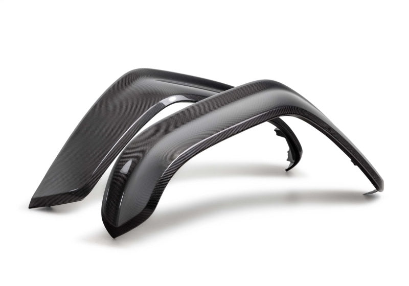 Ford Racing for 2022-2024 Ford Bronco Raptor Carbon Fiber Front Fender Flare Set - Gloss Finish