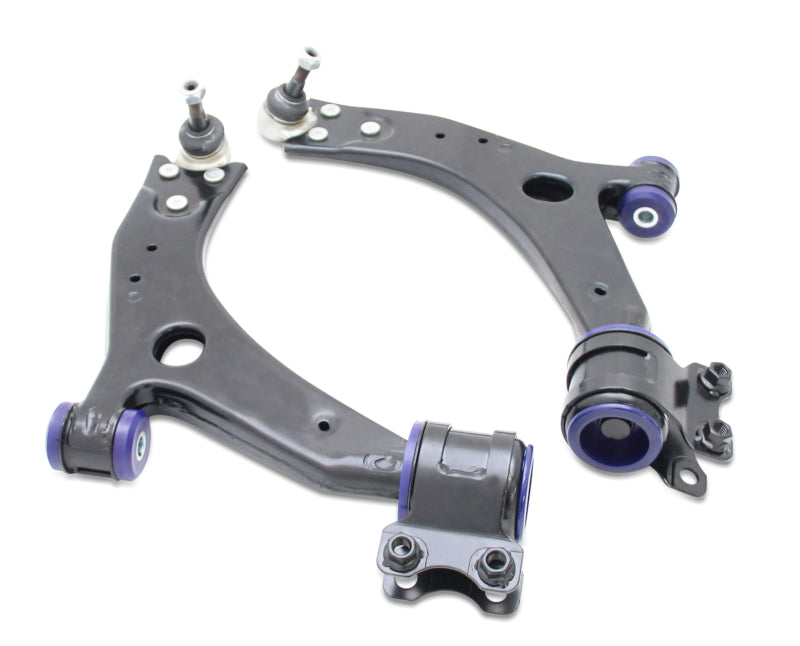 SuperPro Front Lower Control Arm Set w/Bushings (18mm Ball Joint)