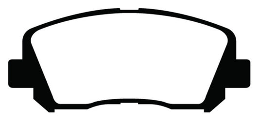 EBC 15+ Chrysler 200 2.4 Yellowstuff Front Brake Pads DP43007R