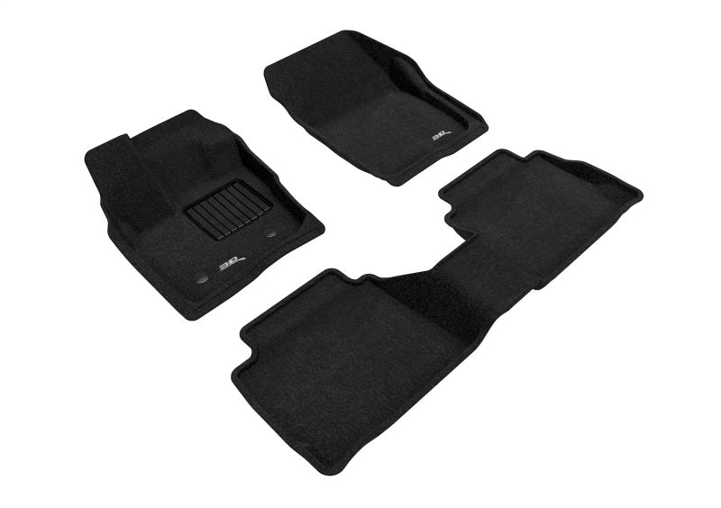 3D MAXpider Elegant Front & Rear Floor Mats for 2017-2020 Ford Fusion