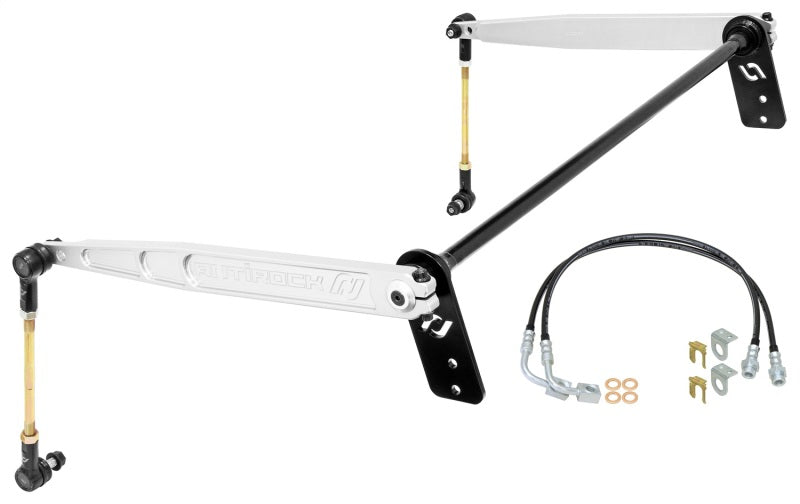 RockJock JK 4D Antirock Rear Sway Bar Kit (Billet Aluminum Arms, 1in bar)
